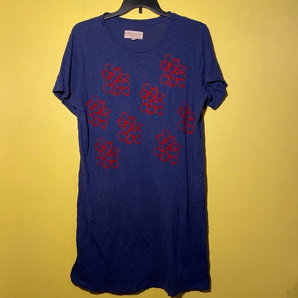 Philosophy Dresses & Skirts - Blue T Shirt Dress